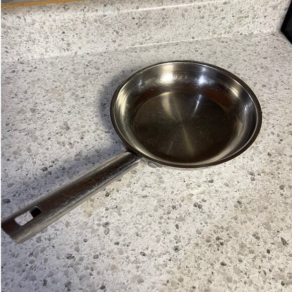 Wolfgang Puck 8” Omelette Pan Skillet Stainless Steel Frying Saute Pan - Picture 1 of 8